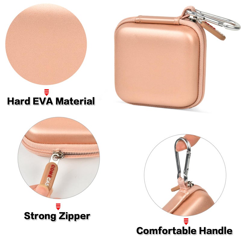 Comecase Card Reader Scanner Case, Hard Carrying Bag Holder Fits Square A-SKU-0485 Contactless and Chip Reader with USB Charge Cable for EMV Cards/Apple Pay/Android Pay/More - Image 3